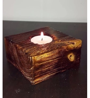 Świecznik na 1 wkład tealight 5cm