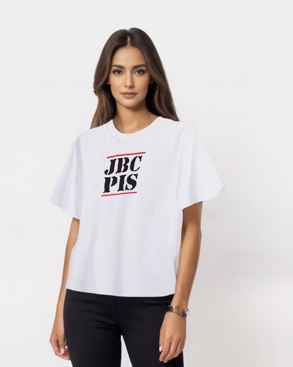 Koszulka - KOCHAM PIS -  biała - obrazek 4