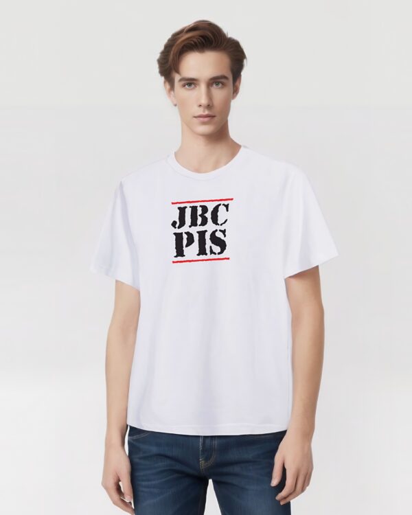 Koszulka - KOCHAM PIS -  biała - obrazek 2