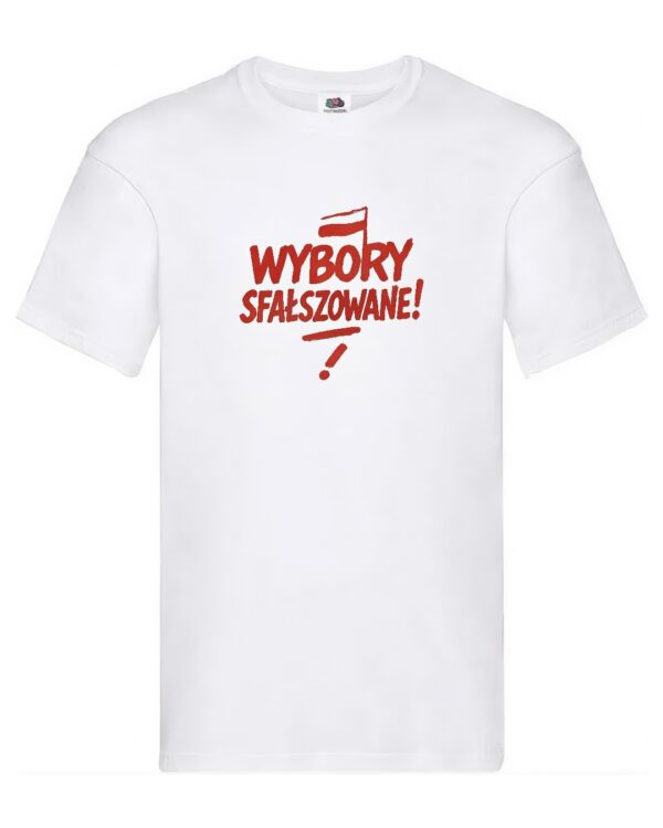 Koszulka - WYBORY -  biała