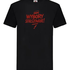 Koszulka - WYBORY -  czarna