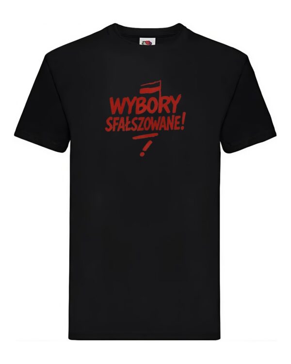 Koszulka - WYBORY -  czarna