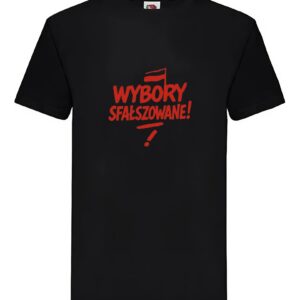 Koszulka - WYBORY -  czarna
